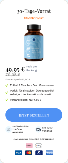 Vorisol 30-Tage-Vorrat Preis