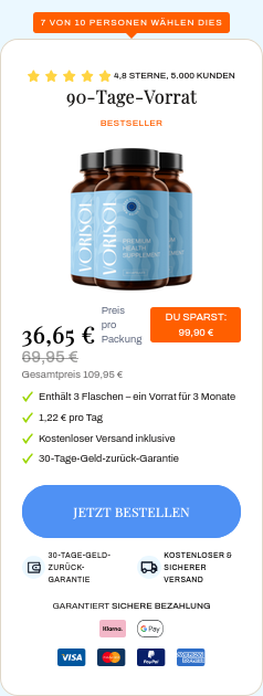 Vorisol 90-Tage-Vorrat Preis